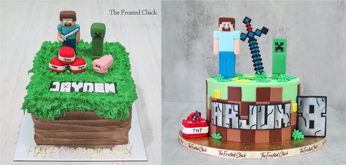 Minecraft Cakes